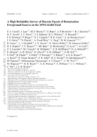 A High Reliability Survey of Discrete Epoch of Reionization Foreground Sources in the MWA Eor0 Field