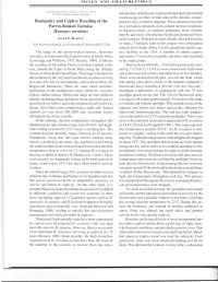 Husbandry and Captive Breeding of the Bated by Slow Or Indirect Shipping