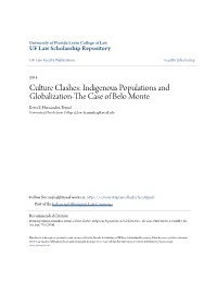 Indigenous Populations and Globalization-The Case of Belo Monte