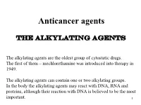 Other Alkylating Agents