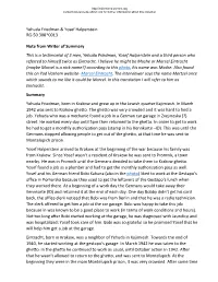 Summary This Is a Testimonial of 3 Men, Yehuda Friedman, Yosef Halperstein and a Third Person Who Referred to Himself Twice As Eintracht