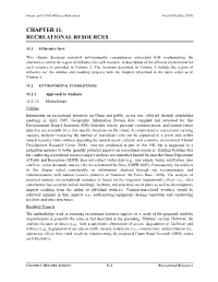 Chapter 11. Recreational Resources
