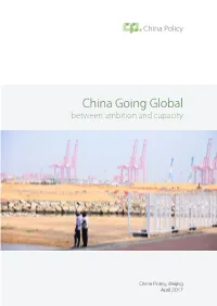 China Going Global: Between Ambition and Capacity