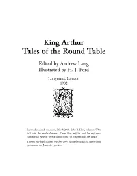 King Arthur Tales of the Round Table