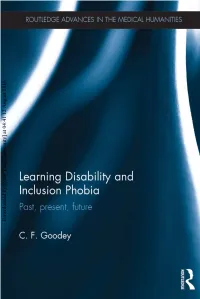 Learning Disability and Inclusion Phobia