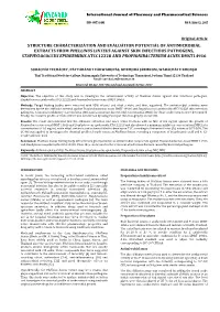 Structure Characterization and Evaluation Potential Of