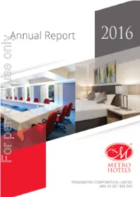 2016 Has Been a Disappointing When Plans Were Initiated for This Expansion, the One for the Company