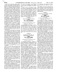 CONGRESSIONAL RECORD— Extensions of Remarks E772 HON