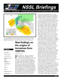 NSSL Briefings NSSL Briefings