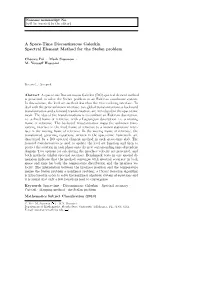 A Space-Time Discontinuous Galerkin Spectral Element Method for the Stefan Problem