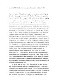 Anarchism, Communism and the New Left the Critical Legacy Of