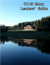 Pg. 1 Seven Ranges Scout Reservation