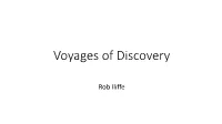 Instruments and Voyages of Discovery