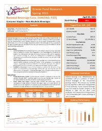 Krause Fund Research Spring 2021