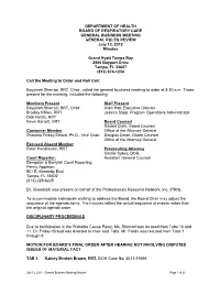 Meeting Minutes Page 1 of 22