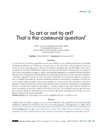To Art Or Not to Art? That Is the Communal Question!*