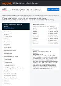 251 Bus Time Schedule & Line Route