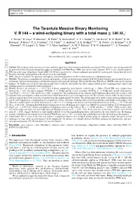 Arxiv:2104.03323V2 [Astro-Ph.SR] 9 Apr 2021 Pending on the Metallicity and Modeling Assumptions (E.G., Lar- Son & Starrﬁeld 1971; Oey & Clarke 2005)
