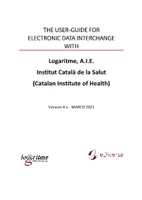 The User-Guide for Electronic Data Interchange With