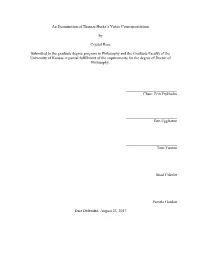 An Examination of Thomas Hurka's Virtue Consequentialism by Crystal Rose Submitted to the Graduate Degree Program in Philosoph