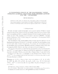 Automorphism Groups of the Holomorphic Vertex Operator