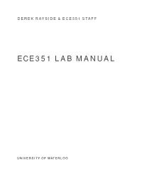 Ece351 Lab Manual