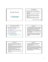 Internet Security