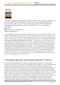 Miracles Published on Inters.Org (