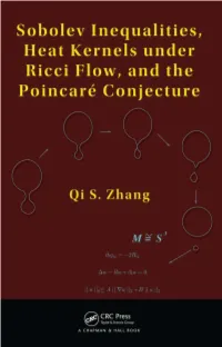 Sobolev Inequalities, Heat Kernels Under Ricci Flow, and The