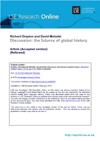 The Futures of Global History