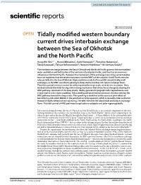 Tidally Modified Western Boundary Current Drives Interbasin Exchange