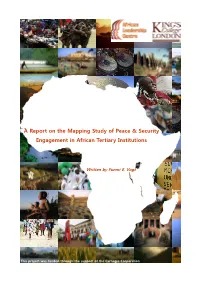 A Report on the Mapping Study of Peace & Security Engagement In