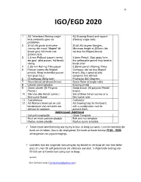 Igo/Egd 2020