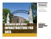 Infrastructure for Data