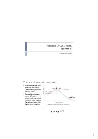 Theory of Transition State