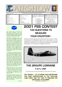 2001 Fss Contest