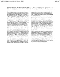 IMPLICATIONS of ASTEROIDAL SATELLITES. W.J. Merline1 and C.R