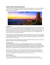 Inside Desert View Watchtower