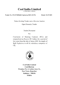 Tender NIT Document