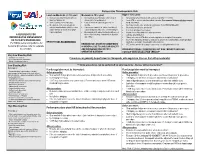 A REFERENCE for PERIOPERATIVE MANAGEMENT of PATIENTS on WARFARIN (For DOAC Periop and Guidance for Neuraxial Procedures, Refer T
