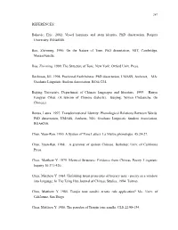 Bakovic, Eric. 2002. Vowel Harmony and Stem Identity. Phd Dissertation, Rutgers University