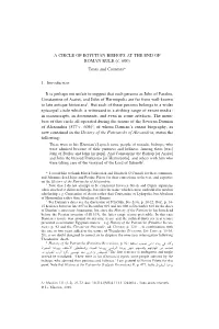 C. 600) Texts and Contexts*