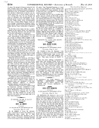 CONGRESSIONAL RECORD— Extensions Of
