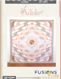 Free Pattern Agf Studio