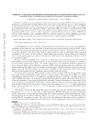 Pife-Pic: Parallel Immersed-Finite-Element Particle-In-Cell for 3-D Kinetic Simulations of Plasma-Material Interactions∗