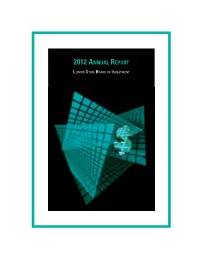 2012 Annual Report