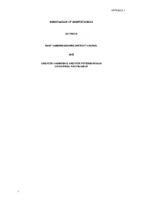 Memorandum of Understanding