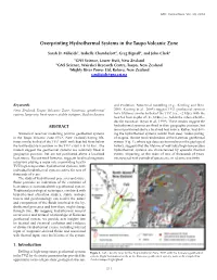 Overprinting Hydrothermal Systems in the Taupo Volcanic Zone
