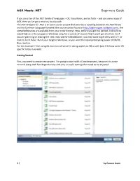 AGK Meets .NET Beginners Guide