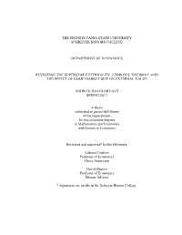 Open Andrew Bryant SHC Thesis.Pdf